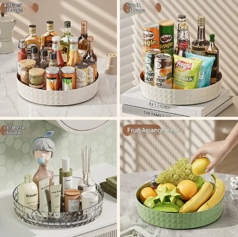 Multi-function Rotating Storage Tray