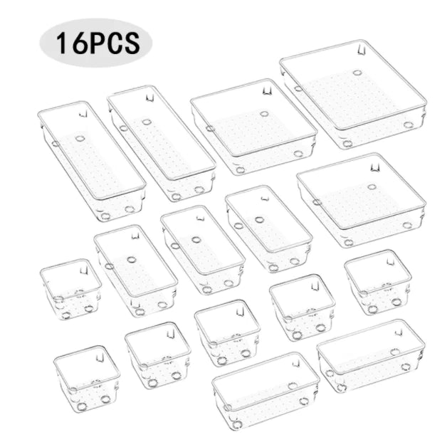 Transparent Storage Set (5 Sizes)