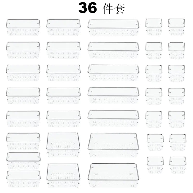 Transparent Storage Set (5 Sizes)