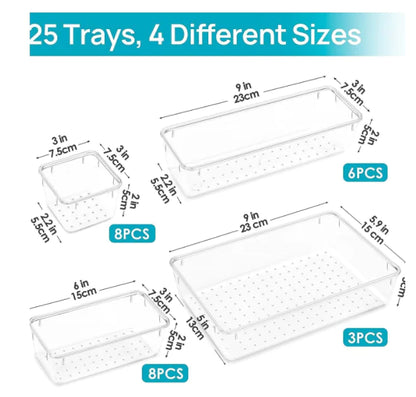Transparent Storage Set (5 Sizes)